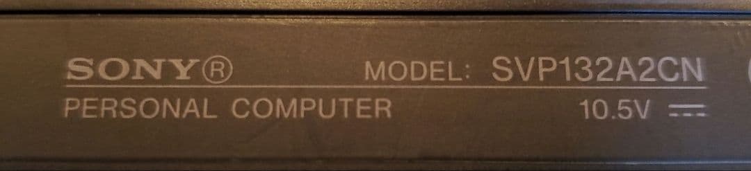 SONY VAIO ノートPC SVP132 本体