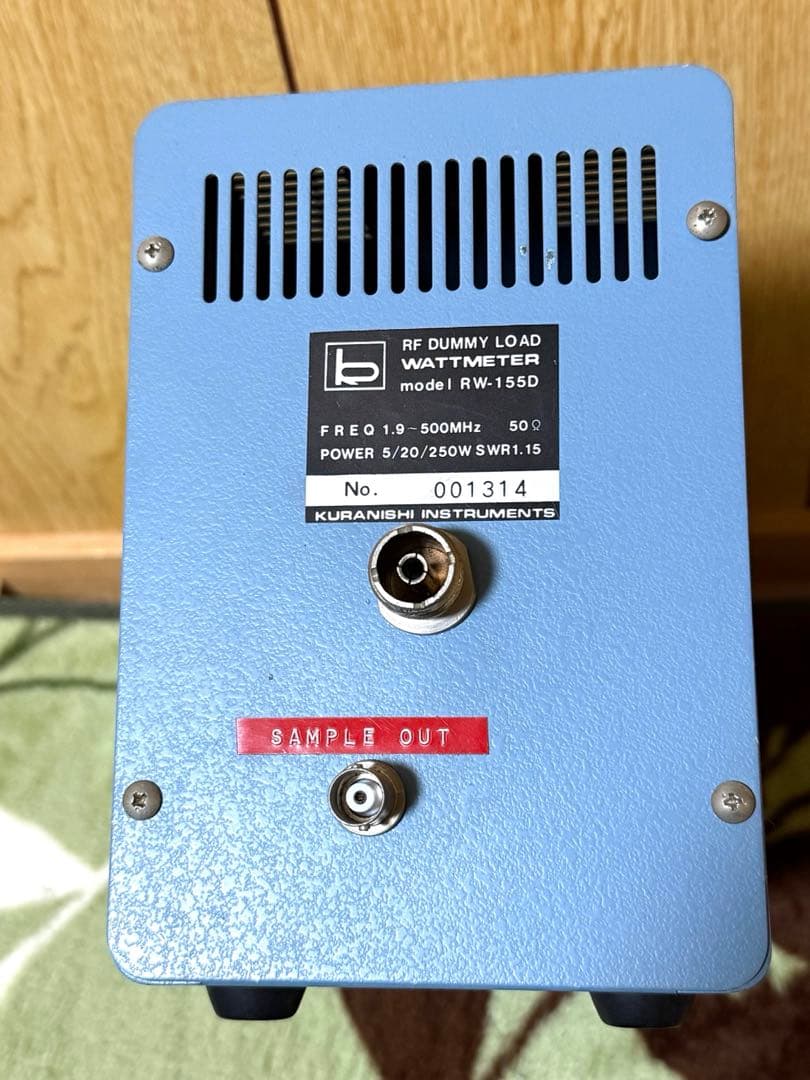 クラニシ　RW-155D ダミーロード　無線機器