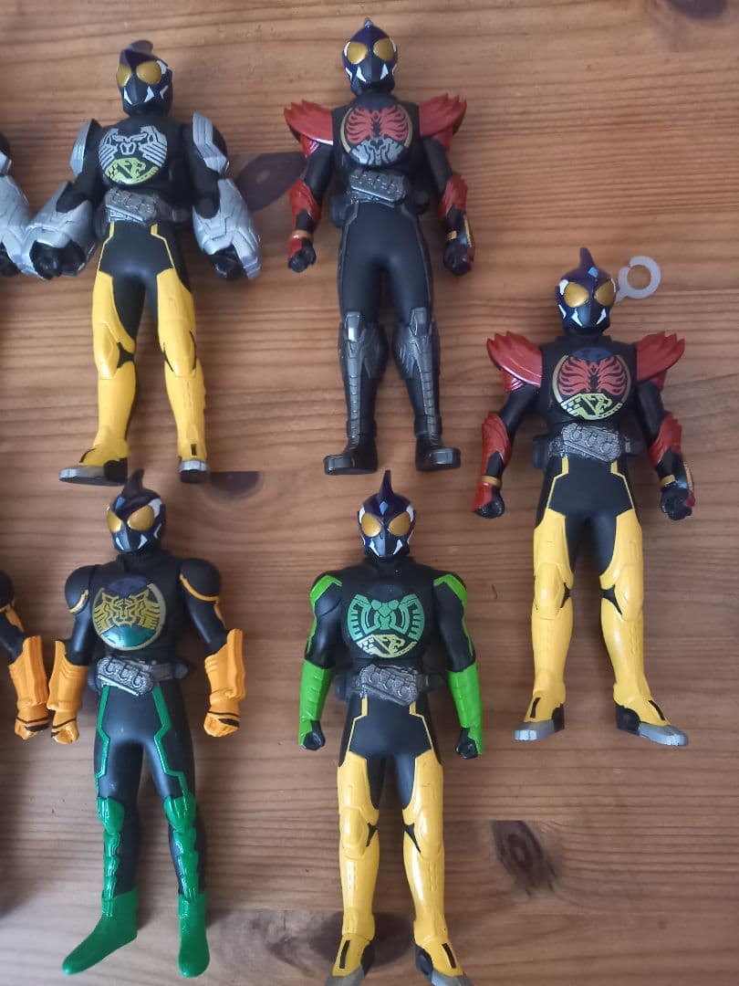 仮面ライダーオーズ9体セット　プレミアムバンダイ限定
