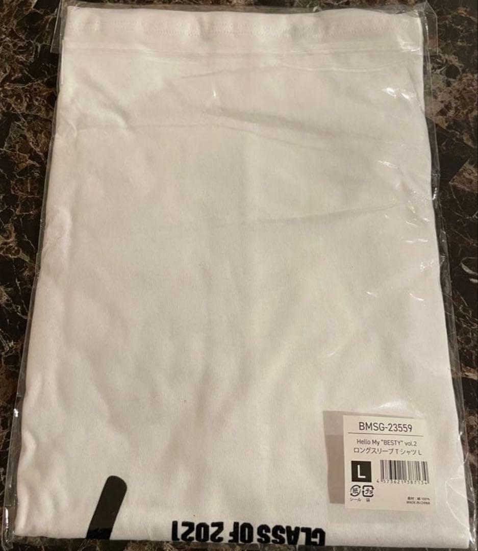 Hello My BESTY ロングスリーブTシャツ BE:FIRSTロンT