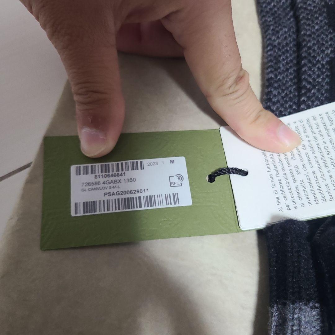 GUCCI グッチ GG カシミヤ フィンガーレス グローブ Mサイズ 新品