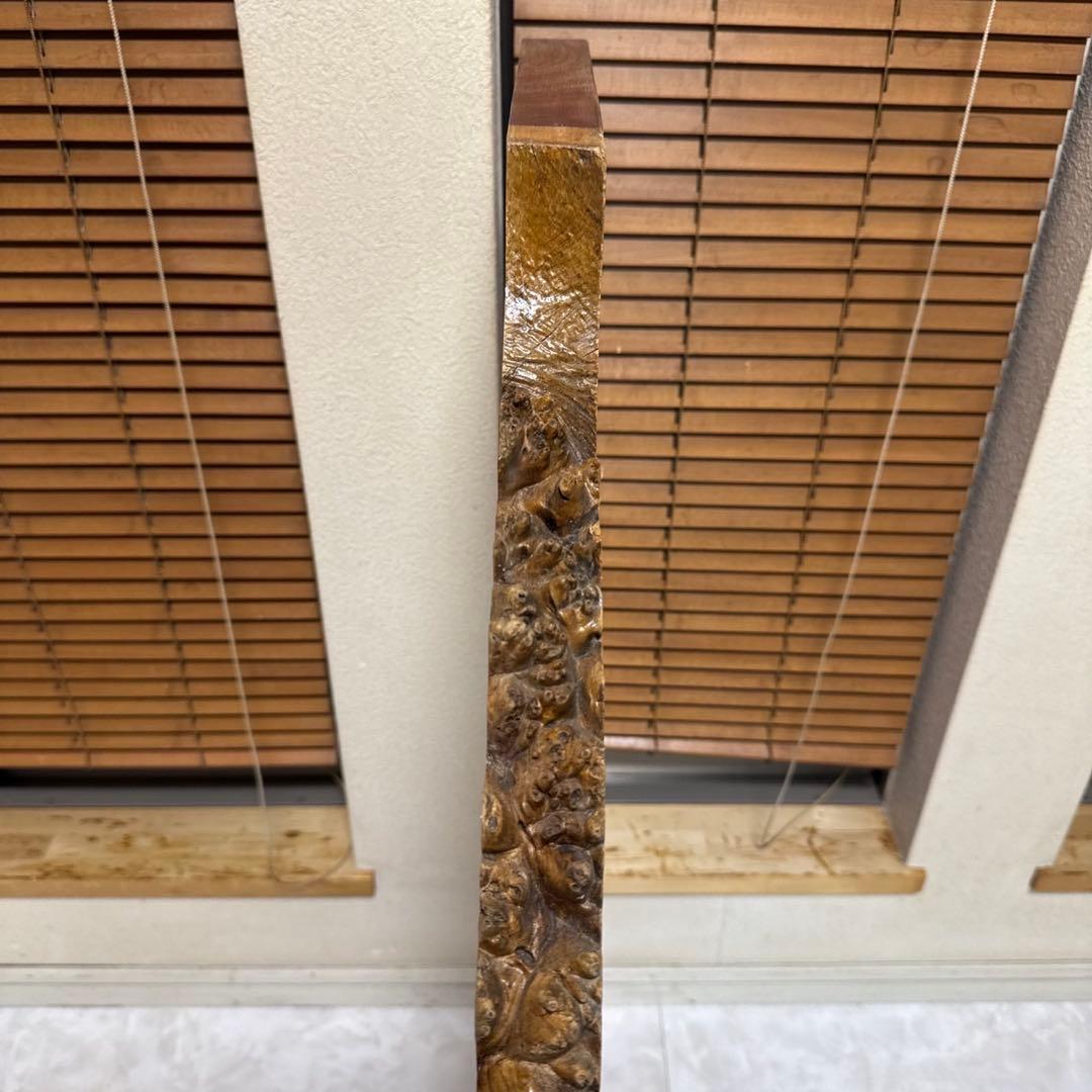 花梨　瘤杢　一枚木　天然木　天板　テーブルトップ　890×240~570