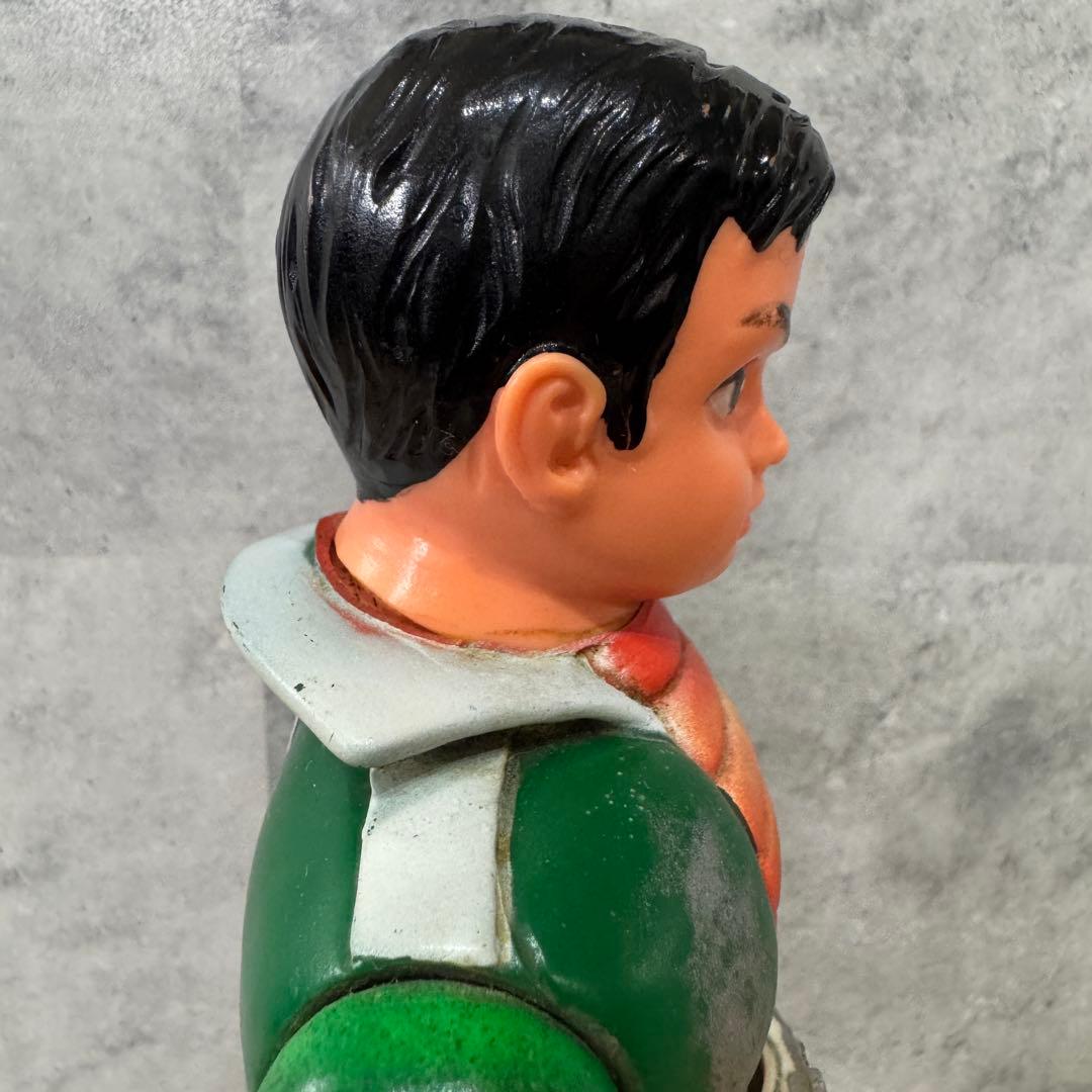 旧バンダイ ソフビ 1973年 仮面ライダーV3 放映当時物◇ベルト・ブーツ有り