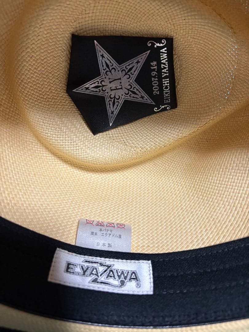 矢沢永吉☆パナマハット　Mサイズ