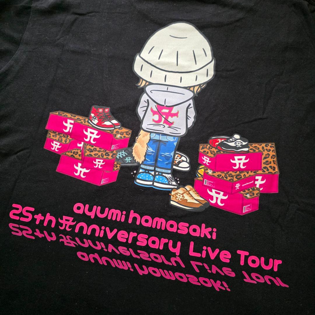 浜崎あゆみ グッズ 25周年 ツアーTシャツ XXL