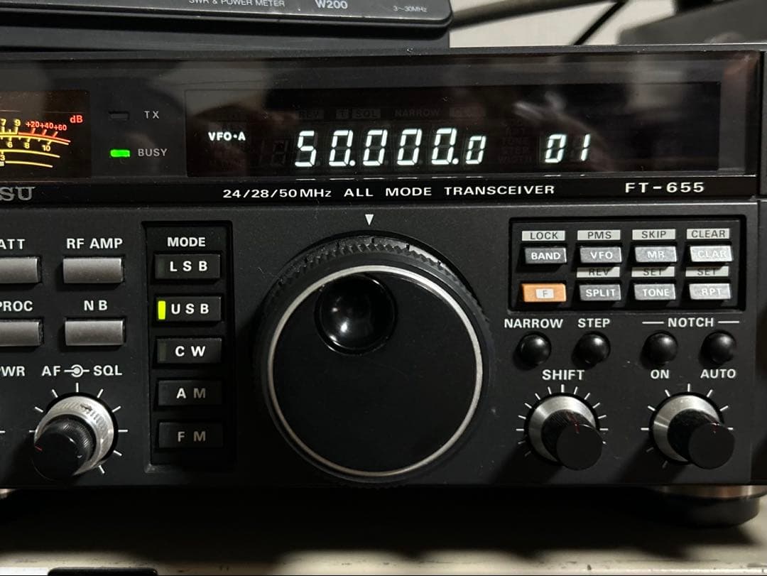 YAESU FT-655 24/28/50MHzトランシーバー