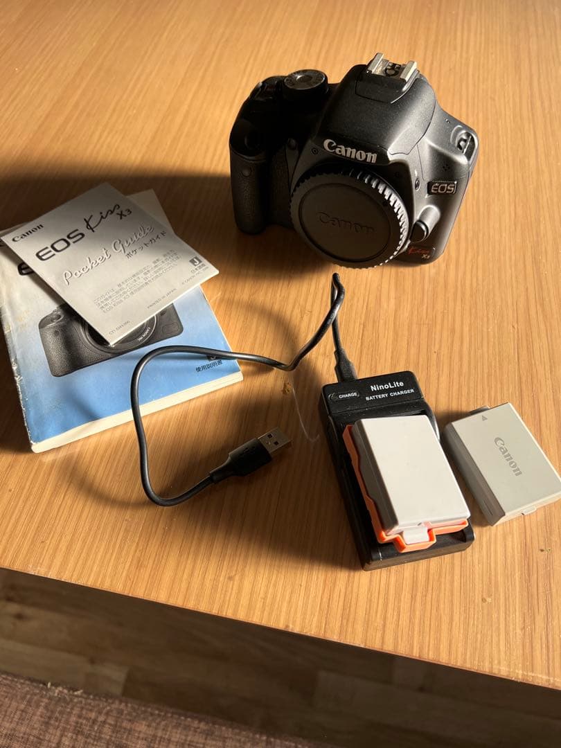【値下不可】Canon EOS Kiss X3 本体と付属品