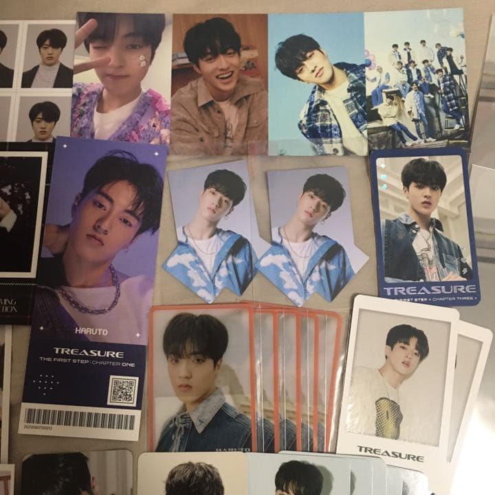 TREASURE　ハルト　HARUTO 公式グッズ トレカ　セット