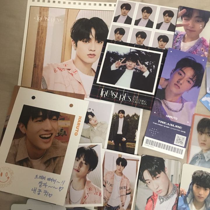 TREASURE　ハルト　HARUTO 公式グッズ トレカ　セット