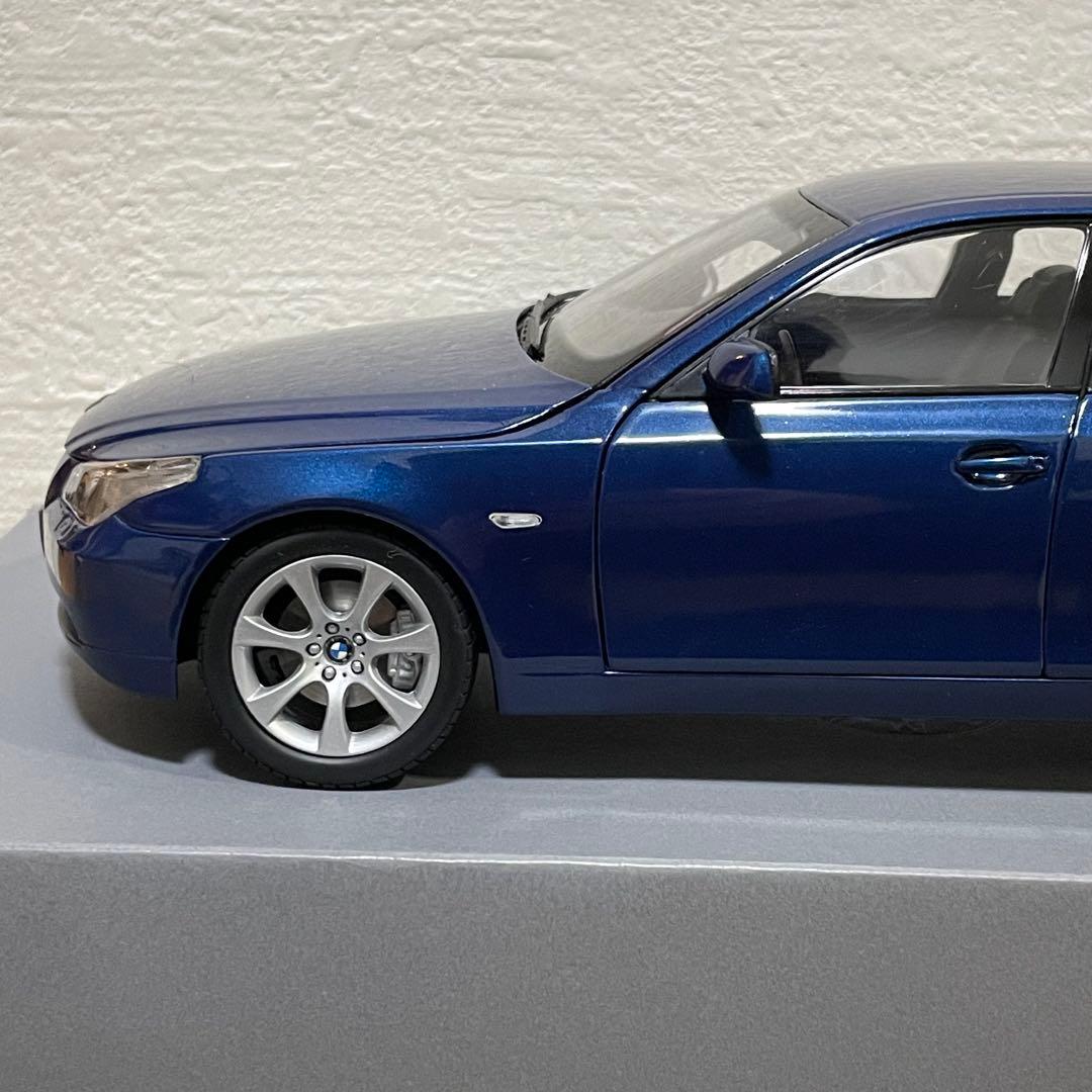 京商 1/18 BMW 5シリーズ （ER） ブルー