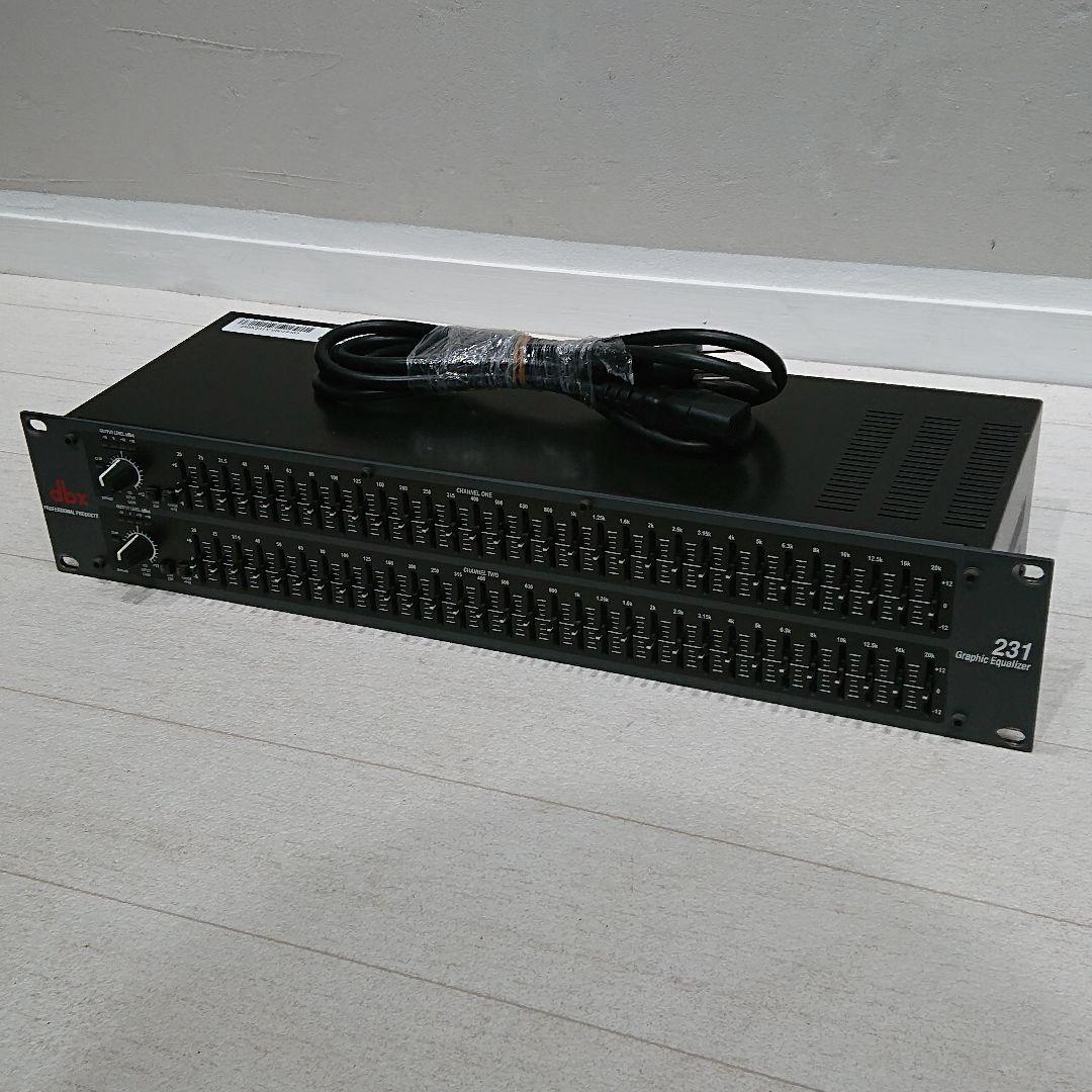 （ワケあり）DBX 231 graphic equalizer イコライザー
