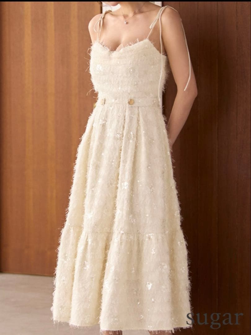 DEA./ディアローブドフルール☆フレアワンピース/☆ミディアムドレス