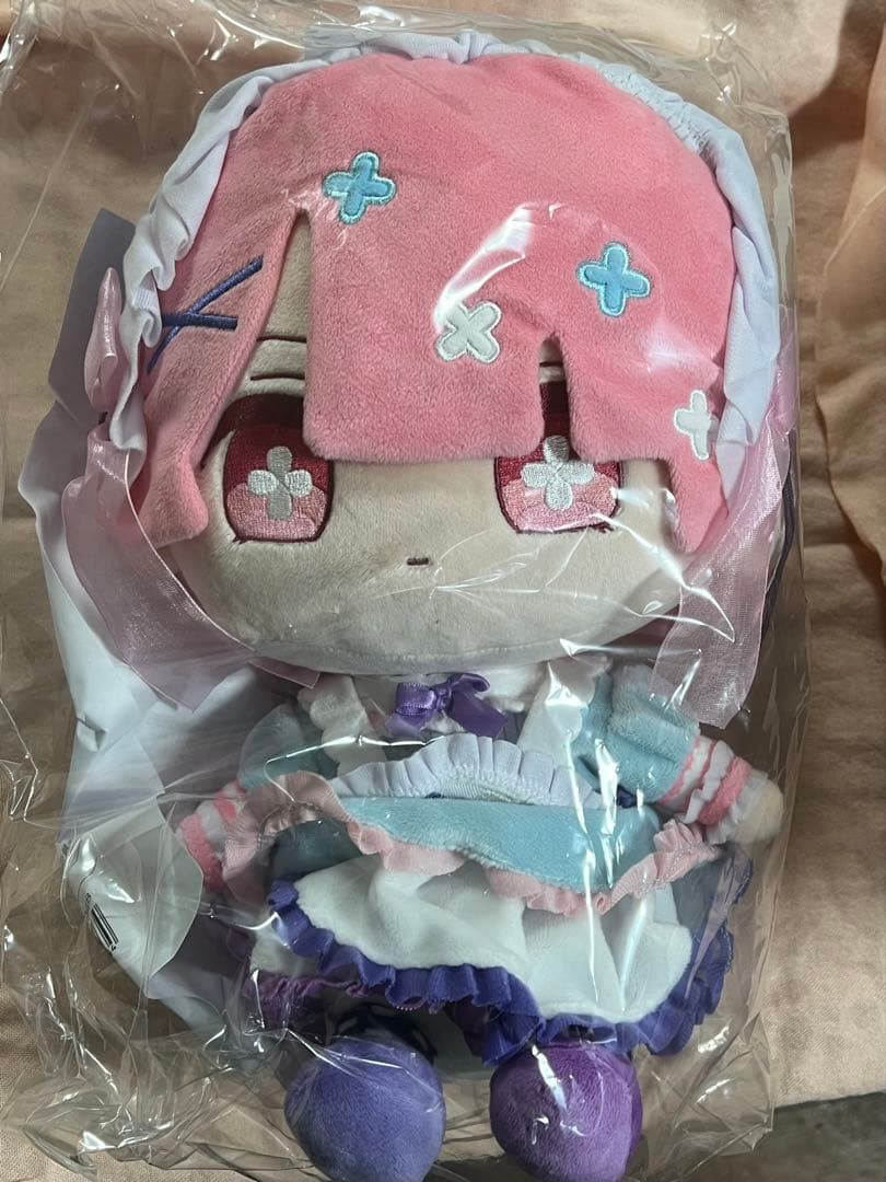 新品未開封品 リゼロ ラム ふわかわロリータぬいぐるみ F:NEX限定受注生産