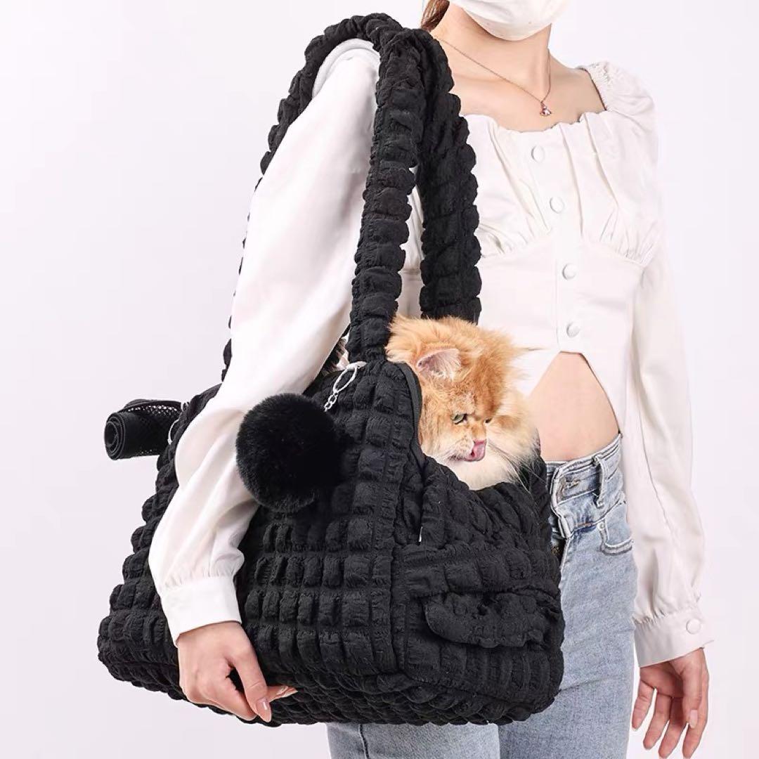 ペットとお出かけ❤かわいいデザインバック　愛犬と一緒に