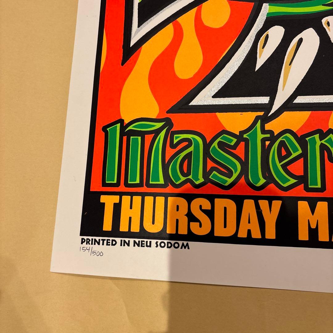 KOZIK Masters of reality シルクスクリーンポスター