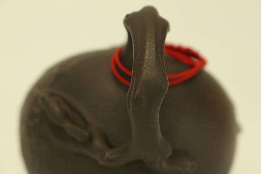 煎茶 紫泥 急須 中国美術(BB462)