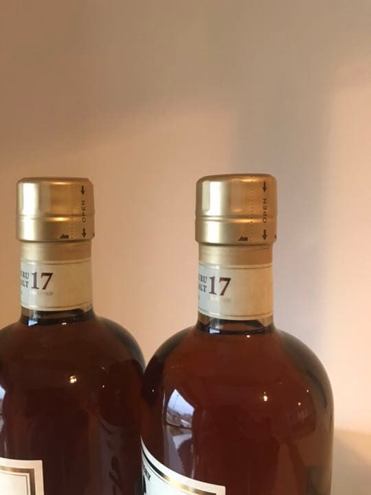 ニッカ竹鶴17年2本