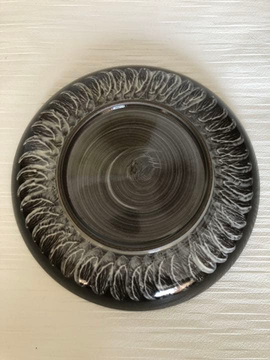 絵皿　横石臥牛作品　現川焼