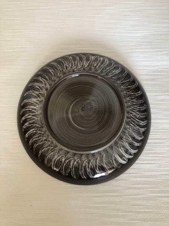 絵皿　横石臥牛作品　現川焼