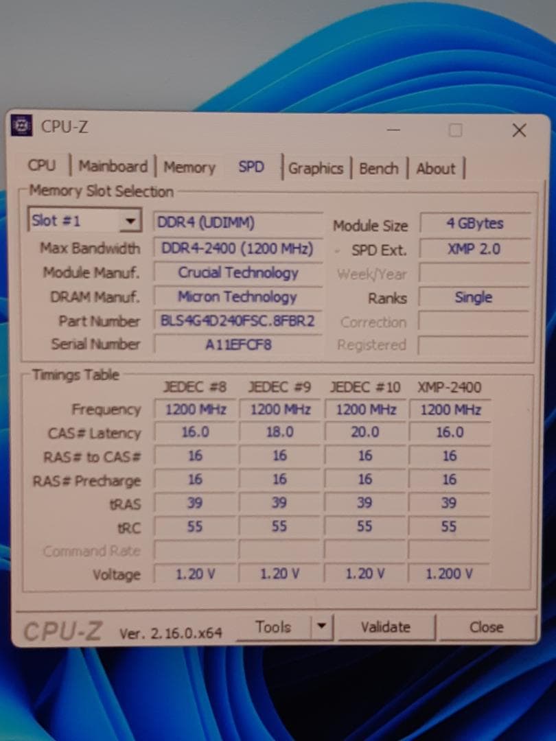 自作PC　RYZEN3 3100・8GB・128GB・K2000・WIN11