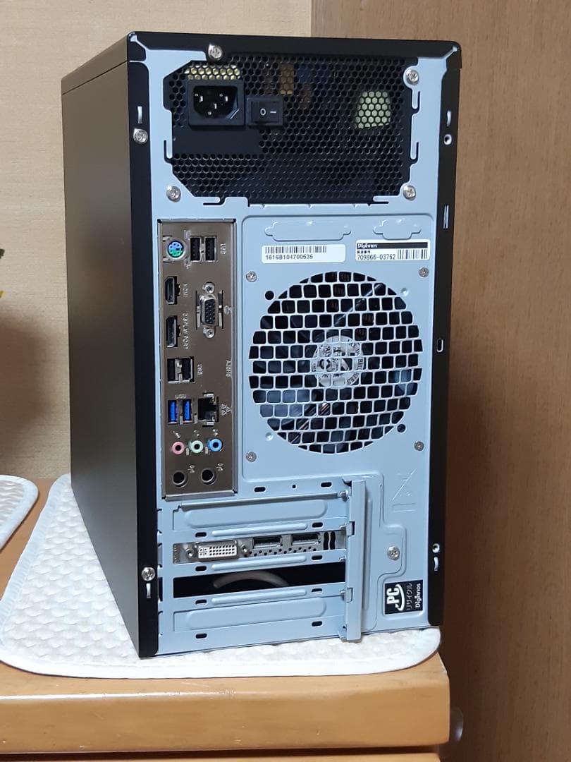 自作PC　RYZEN3 3100・8GB・128GB・K2000・WIN11