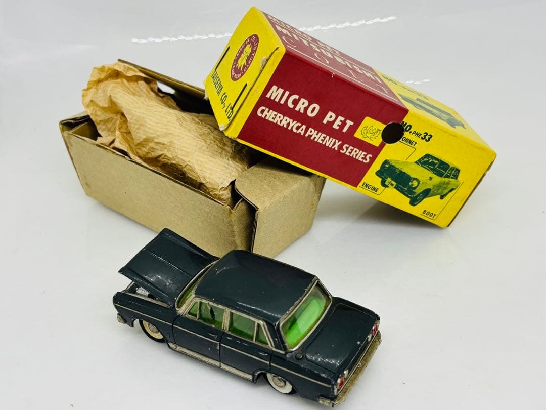 馬*子様 大盛屋チェリカフェニックスPHE33 三菱コルト1000美品1964年