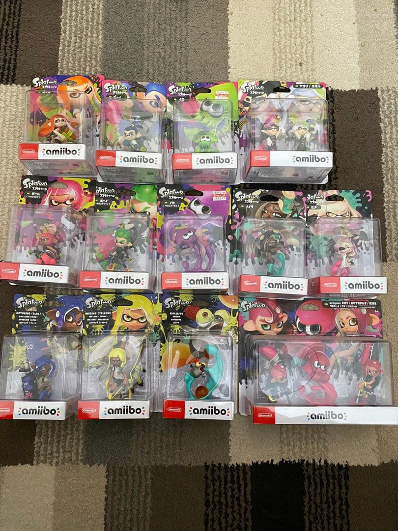 スプラトゥーン amiibo まとめ 売り