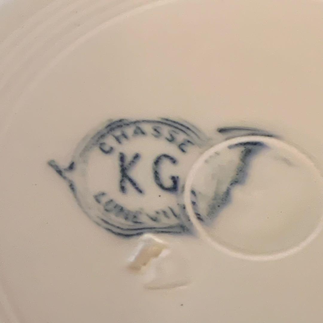 フランス　アンティーク　ジビエ　プレート