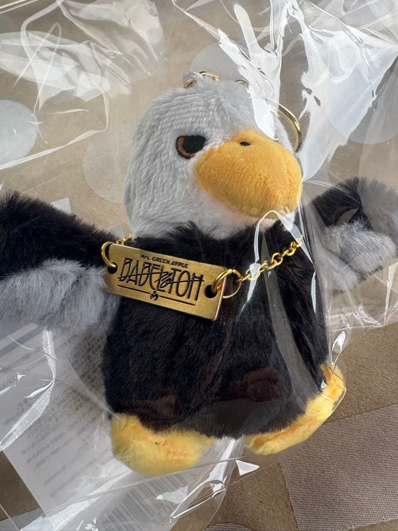 ミセス　Mrs. GREEN APPLE 使いの鳥ぬいぐるみキーホルダー　バベル