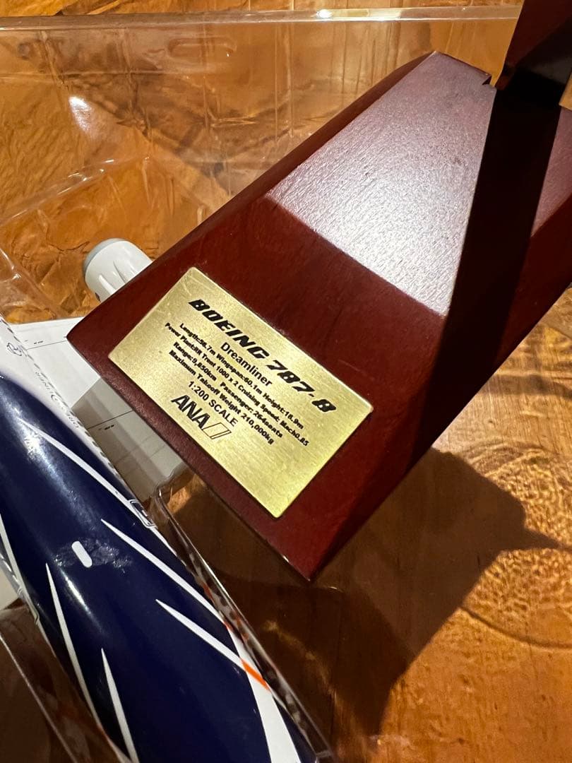 ANA boeing 787 8 1/200 プラモデル　テディベア　全日空 熊