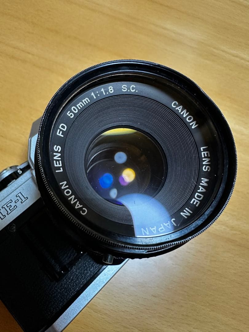 Canon AE-1 フィルムカメラ 50mm F1.8レンズ付き