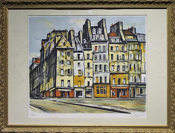 荻須高徳 【ボーブール】 リトグラフ