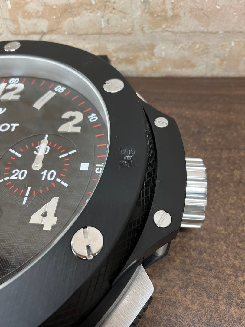 A1【used】HUBLOT ビッグ・バン ウォール クロック ブラック