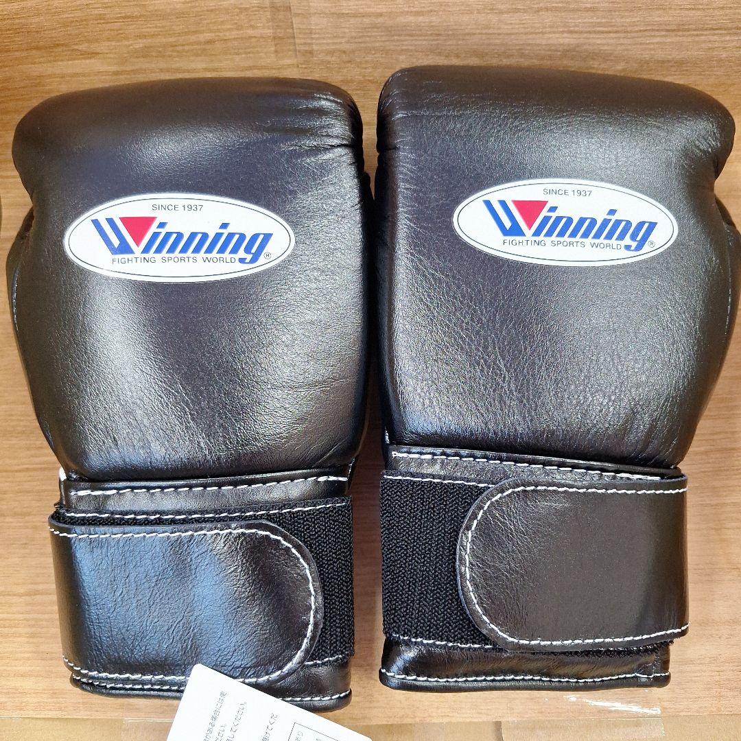 Winning ボクシンググローブ 8oz 新品 未使用 黒