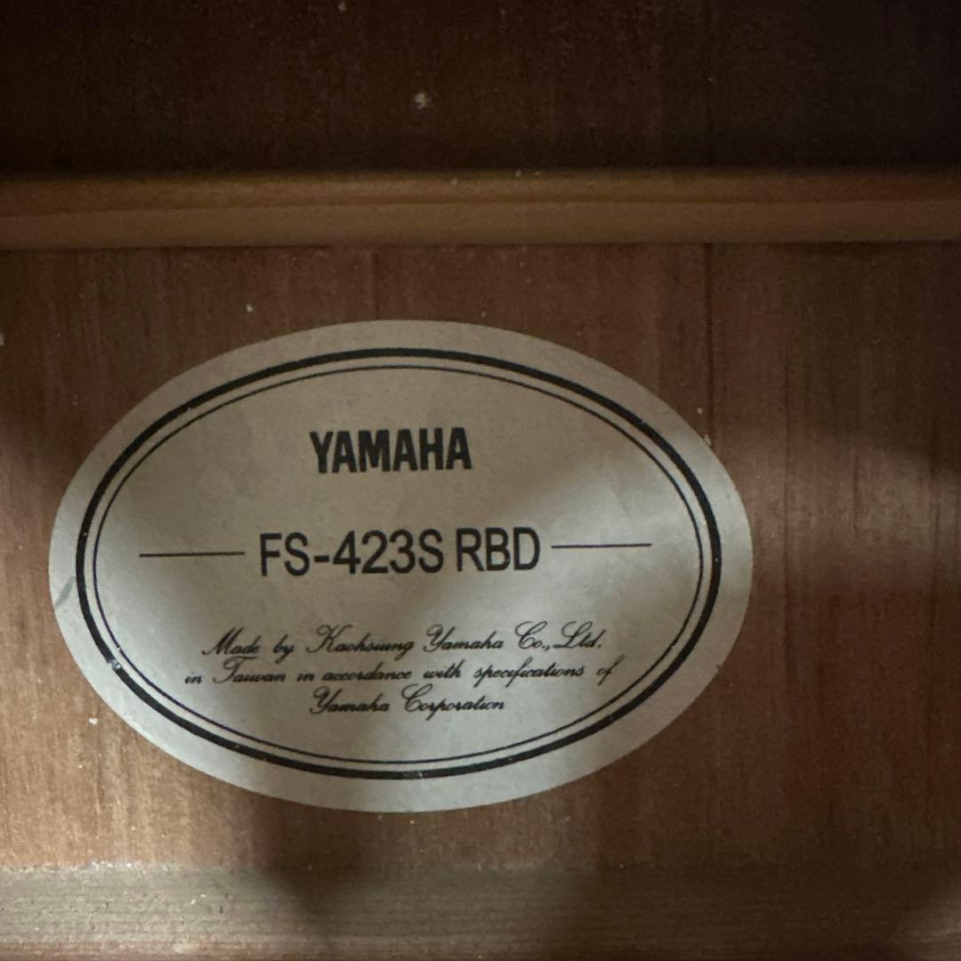 ○YAMAHA アコースティックギター FS-423S RBD 状態不明 ※
