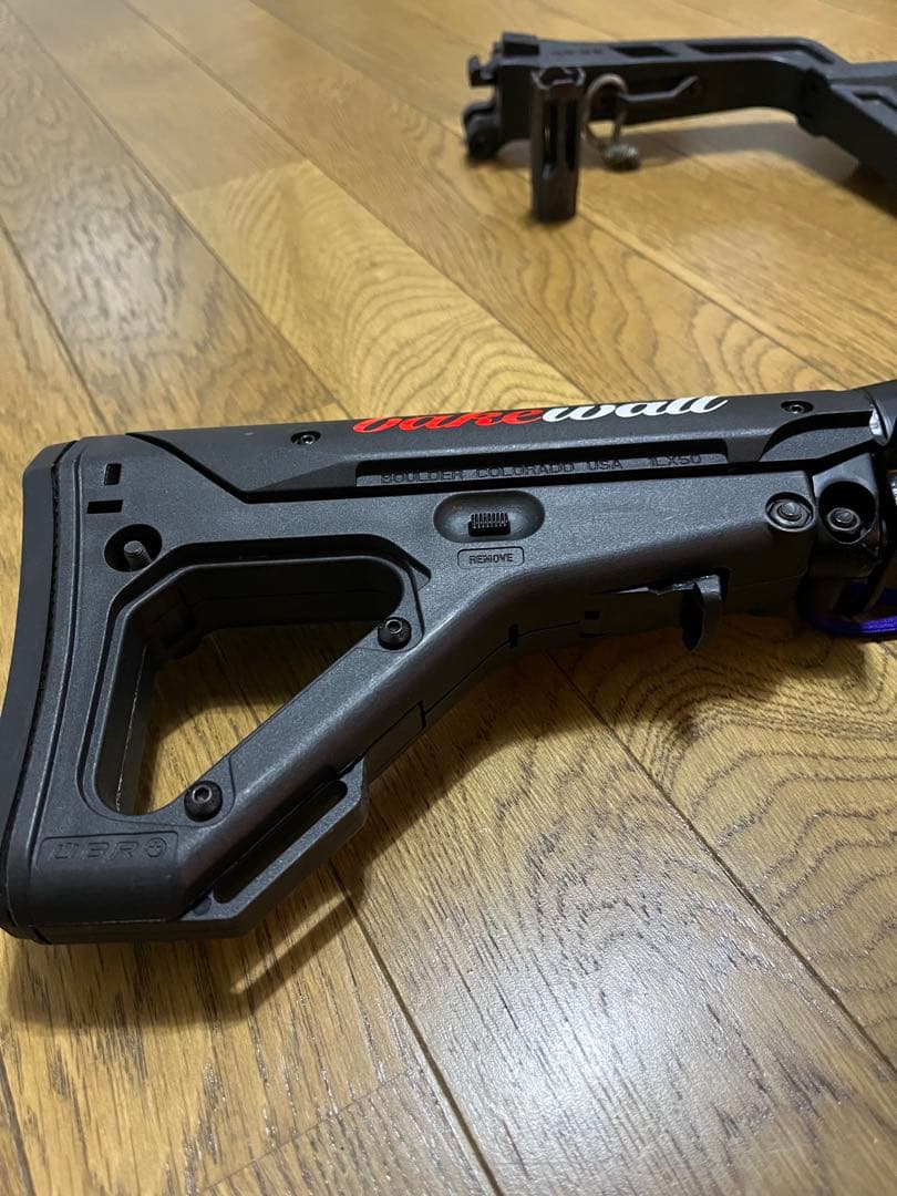 電動トイガン ブラック 調整可能m4ストック付き　クリスベクター　美品