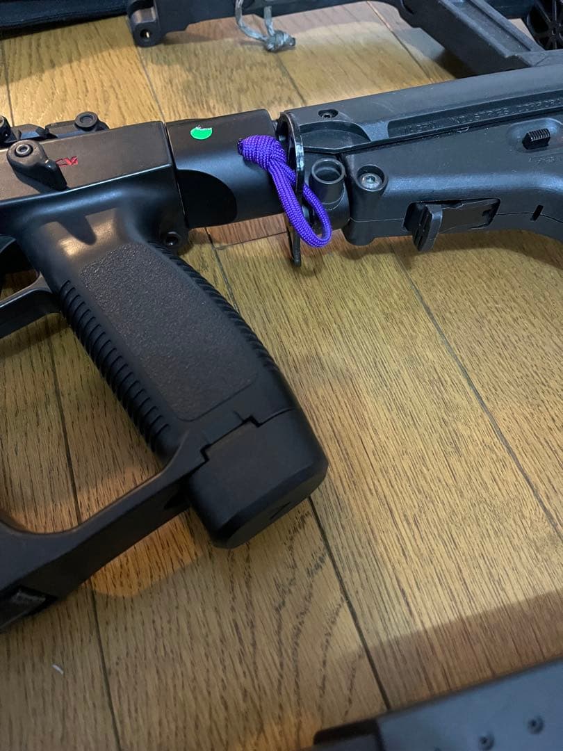 電動トイガン ブラック 調整可能m4ストック付き　クリスベクター　美品