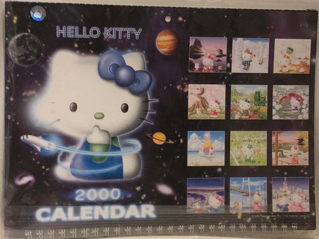 希少　サンリオ Vivitix キティカレンダー　2000年　新品