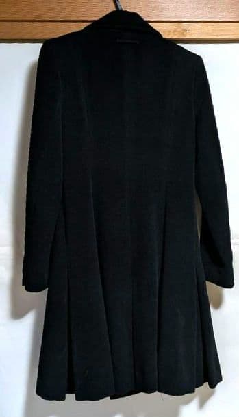 ジャンポールゴルチエ ダブルブレスト ロングコート ブラック