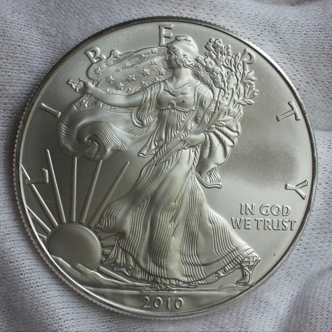 2010年 アメリカ シルバーイーグル 1oz 純銀
