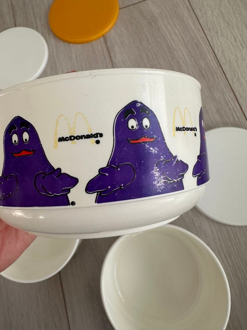 マクドナルド　入れ物ヴィンテージ 1987年keikiiiムチャチャUSAマック