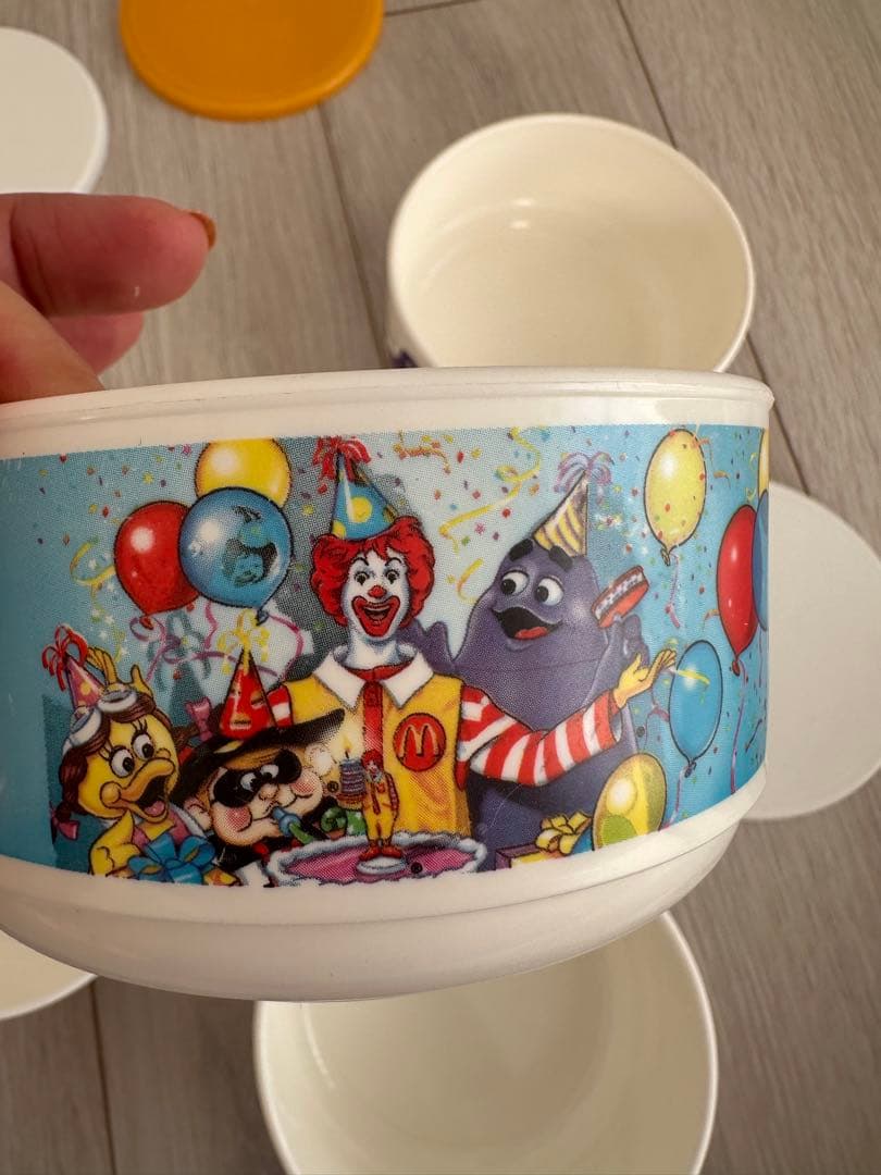 マクドナルド　入れ物ヴィンテージ 1987年keikiiiムチャチャUSAマック