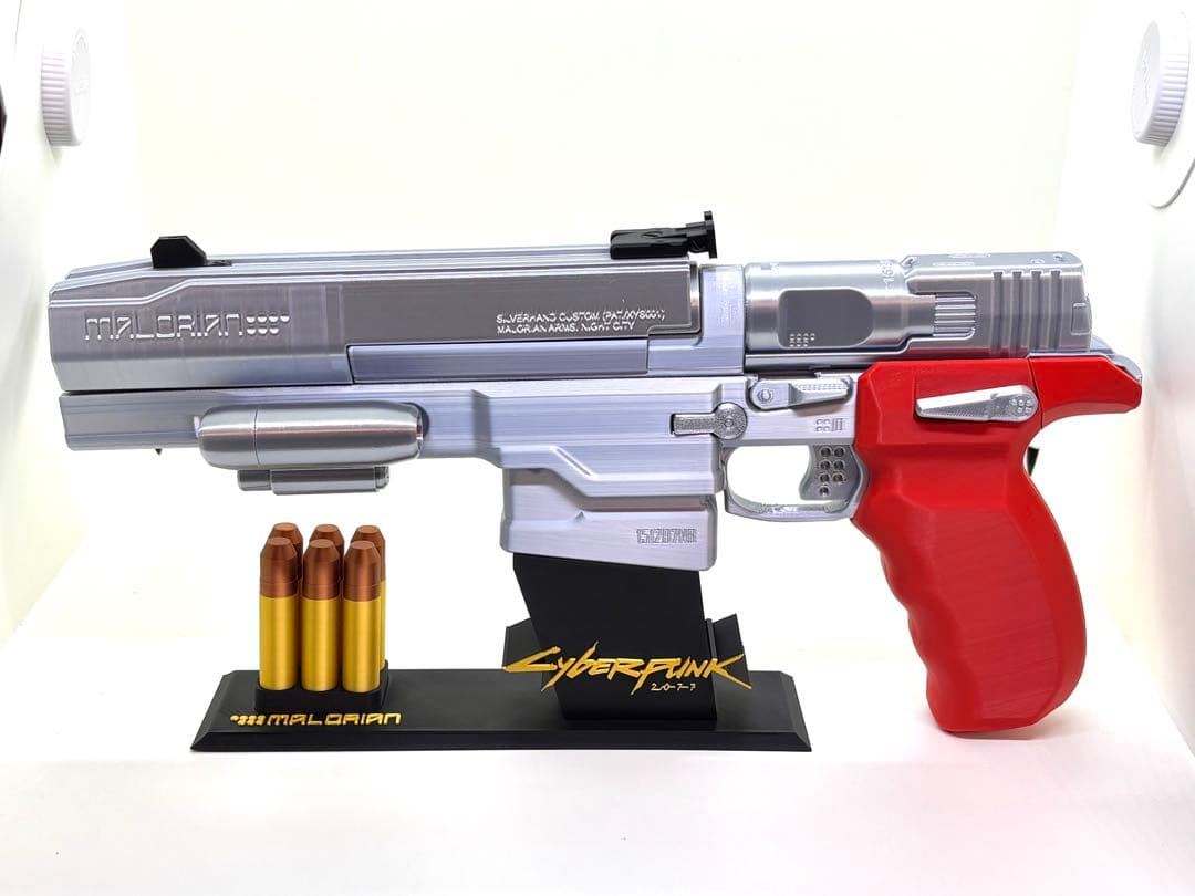 Cyberpunk2077 ジョニー・シルヴァーハンド モデルガン 發射機能なし