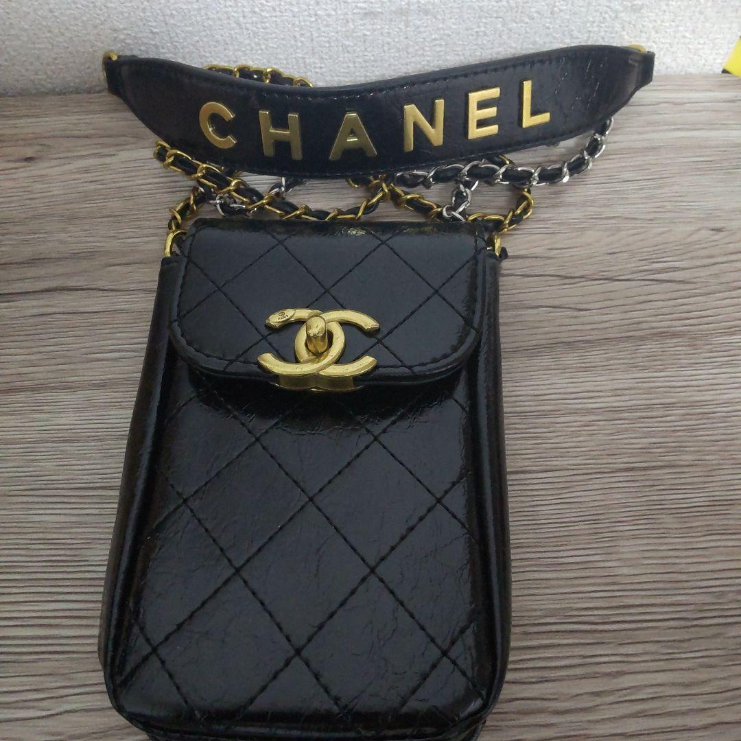 CHANEL ブラック ショルダーバッグノベルティ