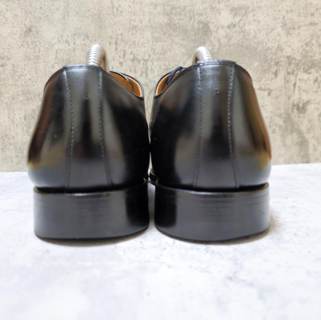 【極美品✨】スコッチグレイン ストレートチップ レザー 本革 内羽根 24.5