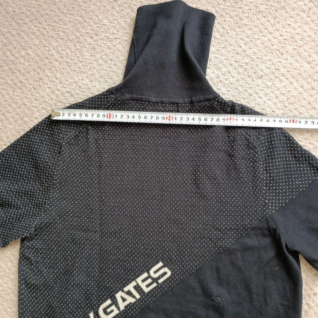 パーリーゲイツ　カシミヤタッチ　タートルネックセーター