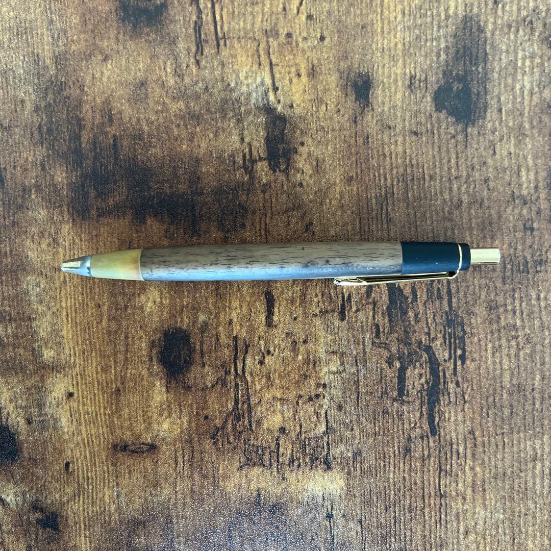 野原工芸 シャープペンシル　黒柿