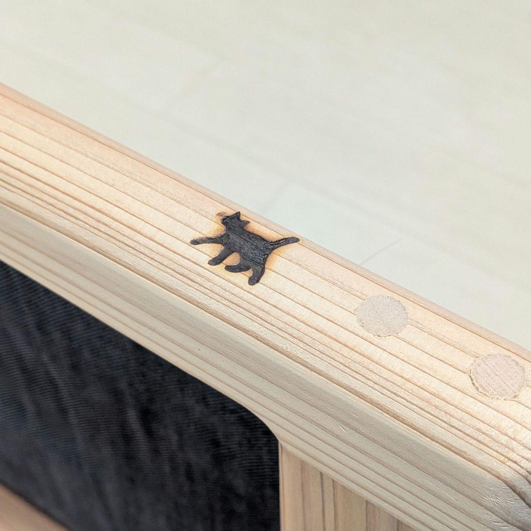 No20 キャットステップ　キャットウォーク　ハンドメイド　焼印【猫】