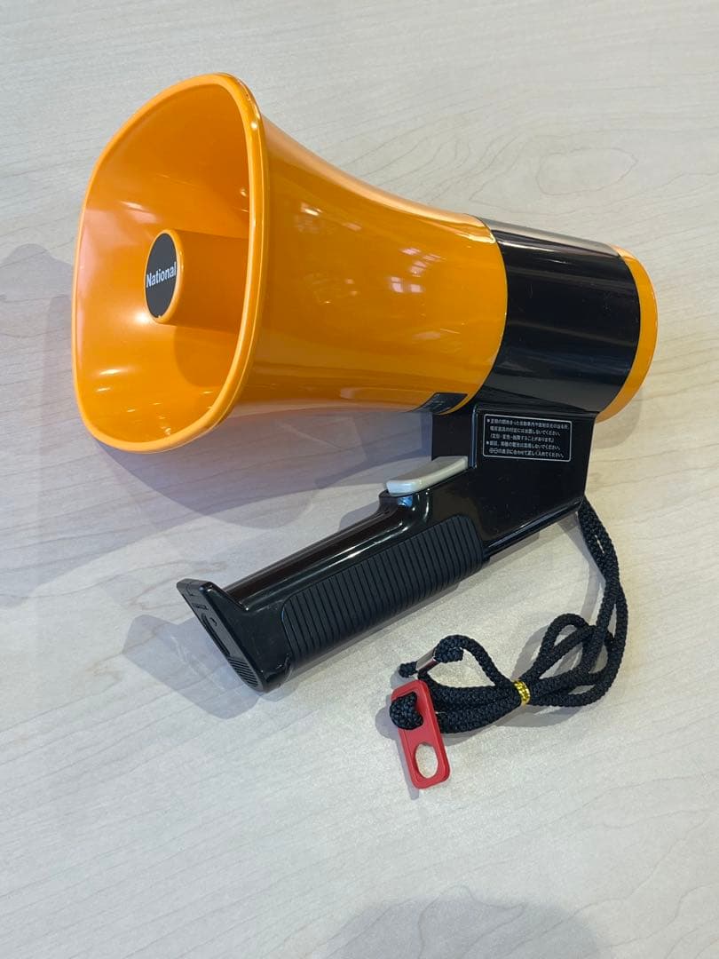 National メガホンWD-10T 新品未使用　当時物　動作確認済