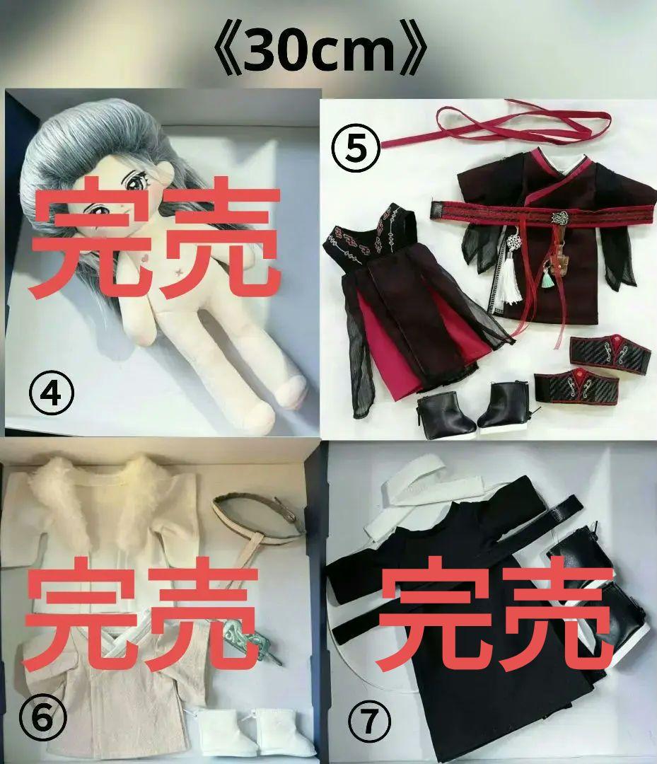 確認用【成毅】淇安◆20cm・30cm ぬいぐるみ➕️衣装 (チョンイー)